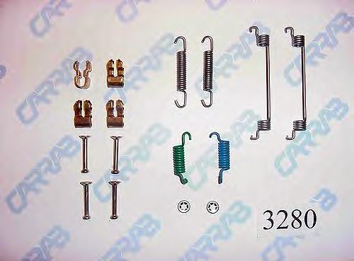 Set accesorii, sabot de frana