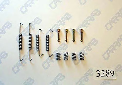 set accesorii, saboti frana parcare
