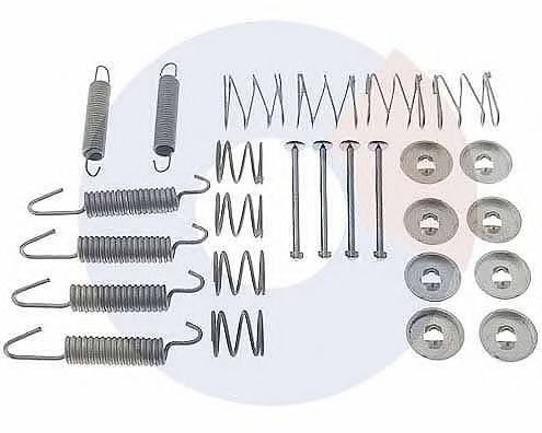 set accesorii, saboti frana parcare