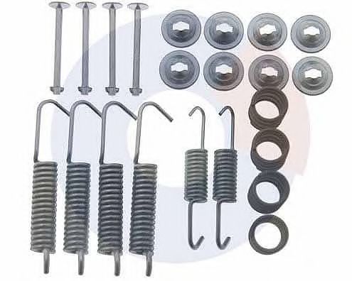 set accesorii, saboti frana parcare