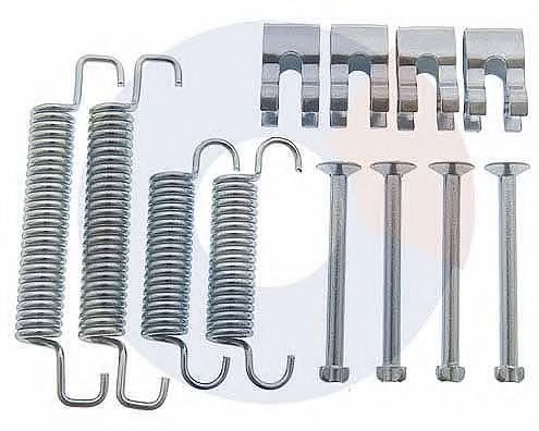 set accesorii, saboti frana parcare