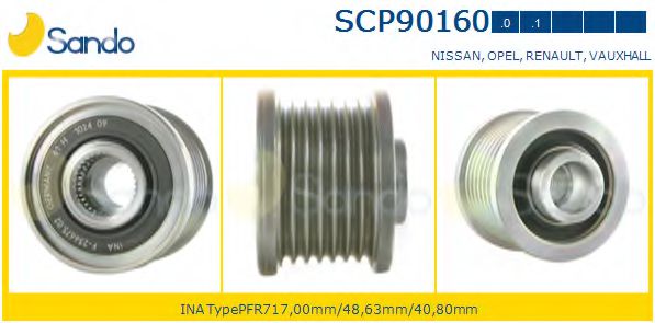 Fulie, alternator