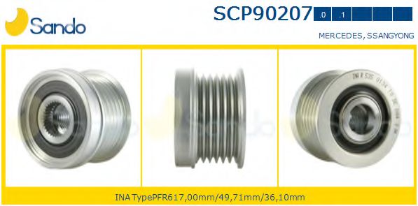 Fulie, alternator