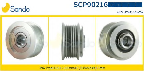 Fulie, alternator