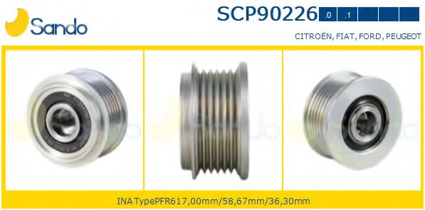 Fulie, alternator