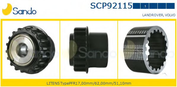 Fulie, alternator