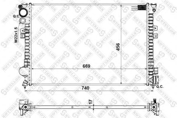 Radiator, racire motor