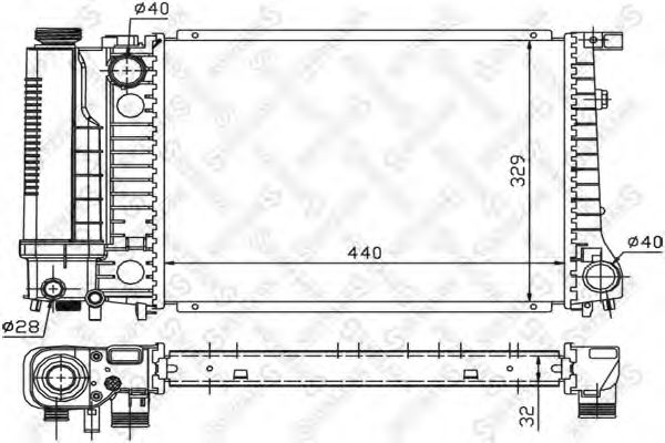 Radiator, racire motor