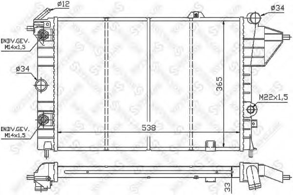 Radiator, racire motor