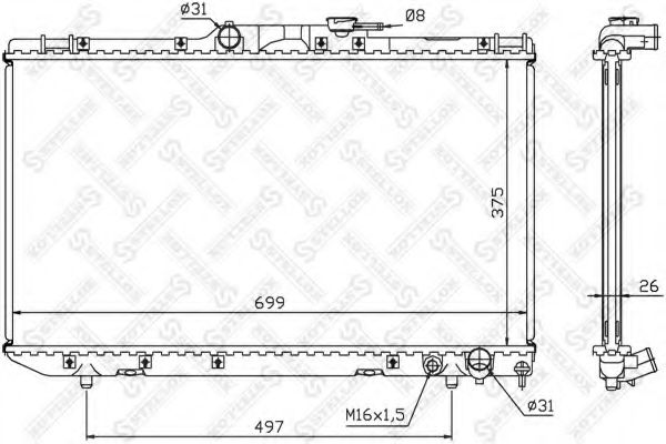 Radiator, racire motor