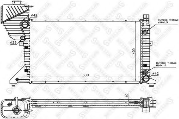 Radiator, racire motor