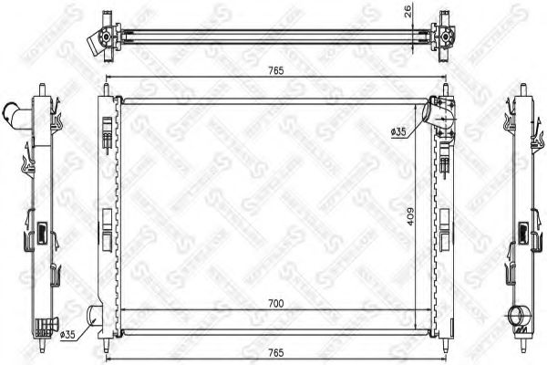 Radiator, racire motor