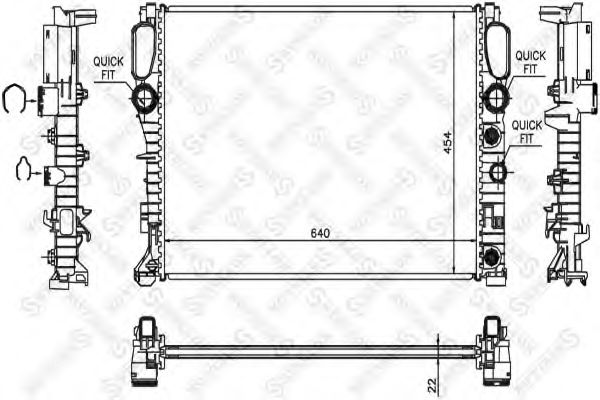 Radiator, racire motor