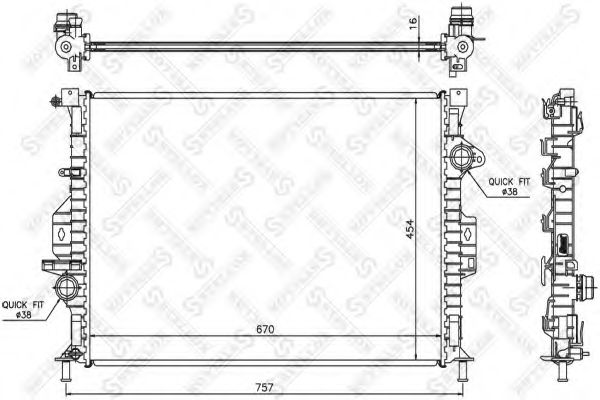 Radiator, racire motor