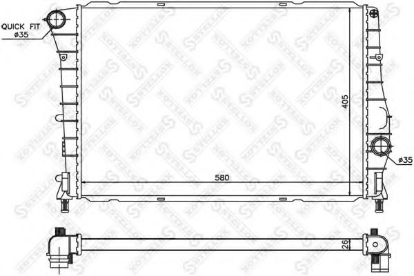 Radiator, racire motor