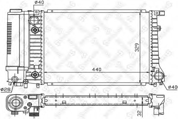 Radiator, racire motor