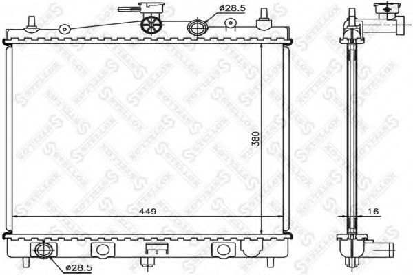 Radiator, racire motor