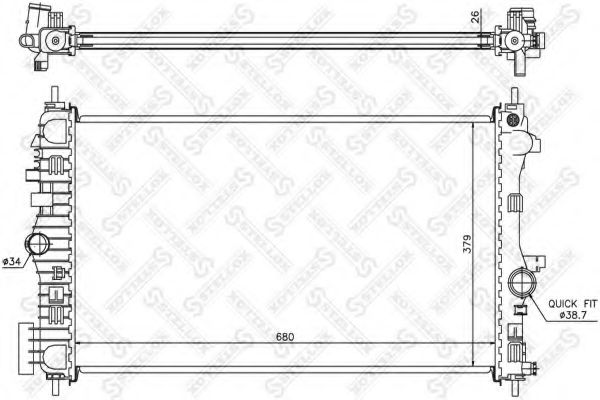 Radiator, racire motor