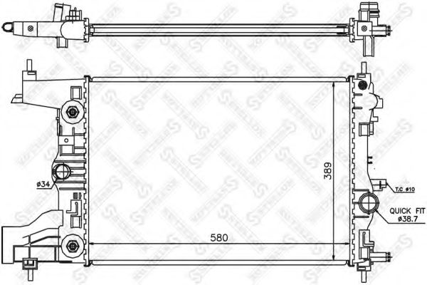 Radiator, racire motor