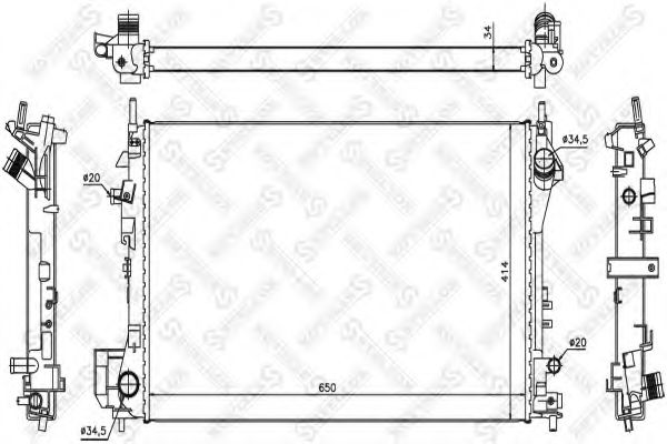 Radiator, racire motor