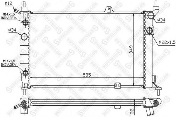 Radiator, racire motor