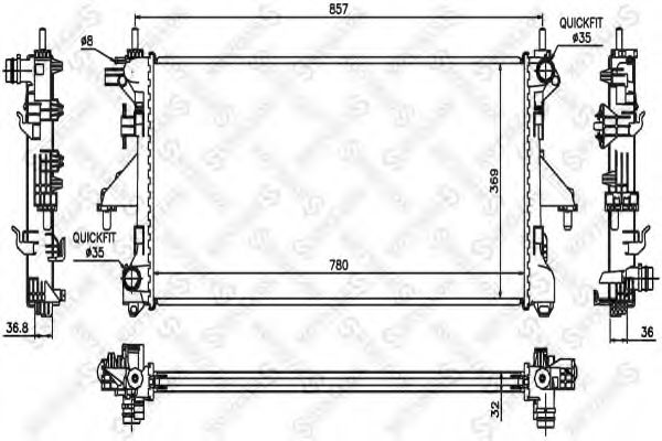 Radiator, racire motor