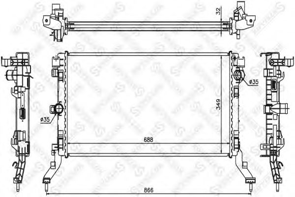 Radiator, racire motor