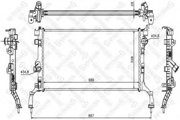 Radiator, racire motor