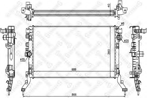 Radiator, racire motor
