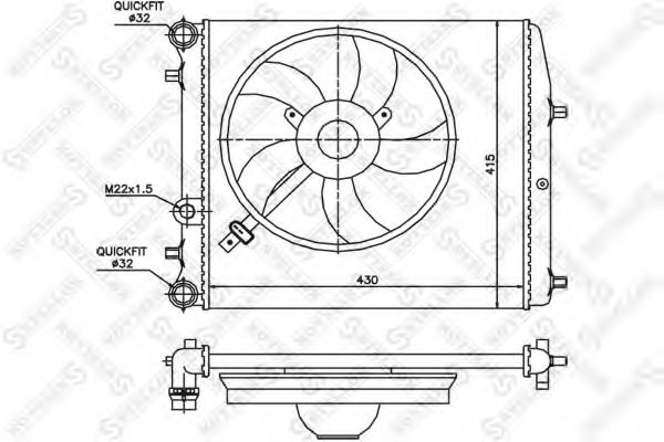 Radiator, racire motor