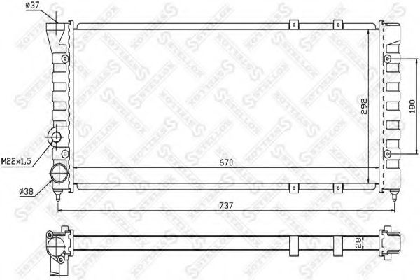 Radiator, racire motor