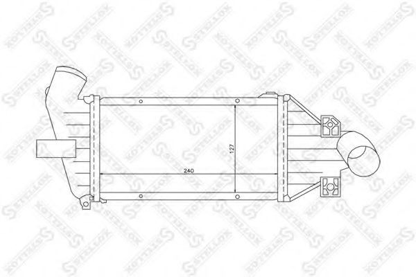 Intercooler, compresor