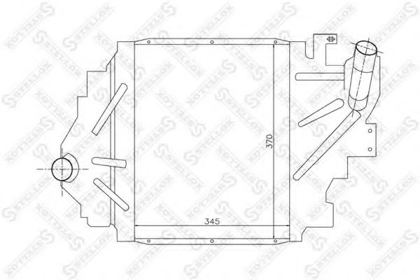 Intercooler, compresor