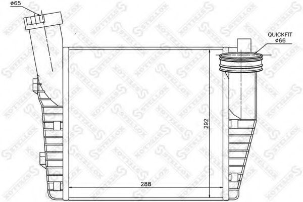 Intercooler, compresor