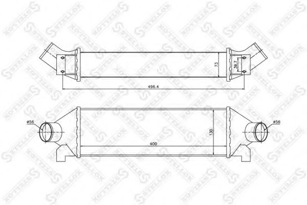 Intercooler, compresor