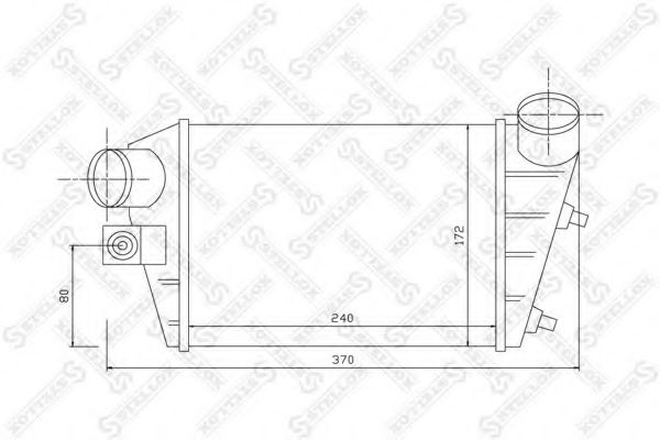Intercooler, compresor