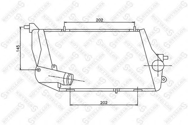 Intercooler, compresor