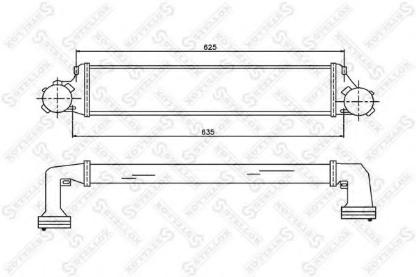 Intercooler, compresor
