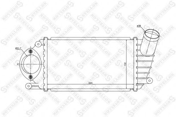 Intercooler, compresor