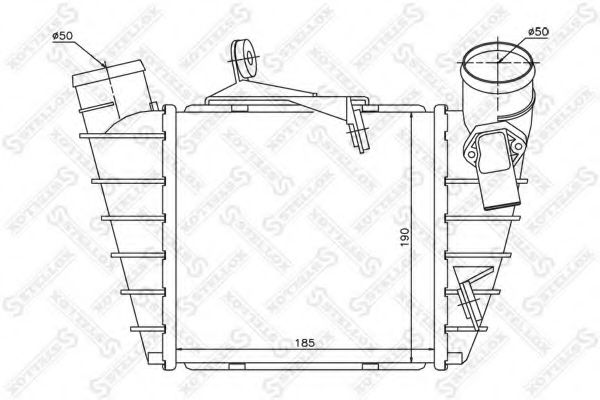 Intercooler, compresor