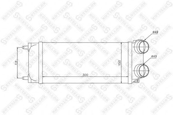 Intercooler, compresor