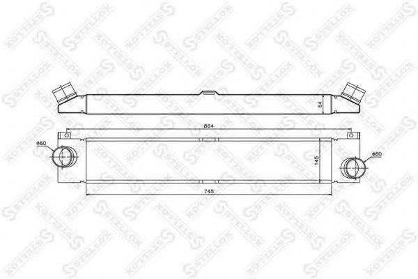 Intercooler, compresor