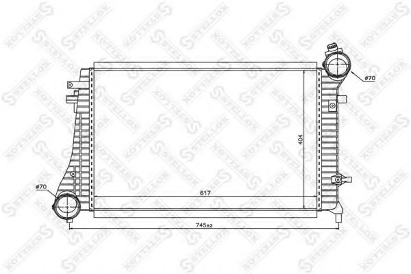Intercooler, compresor
