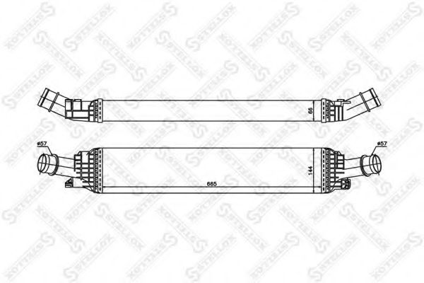 Intercooler, compresor