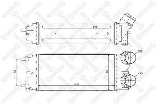 Intercooler, compresor