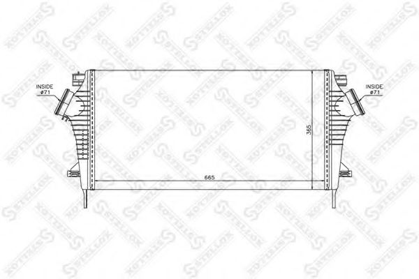 Intercooler, compresor