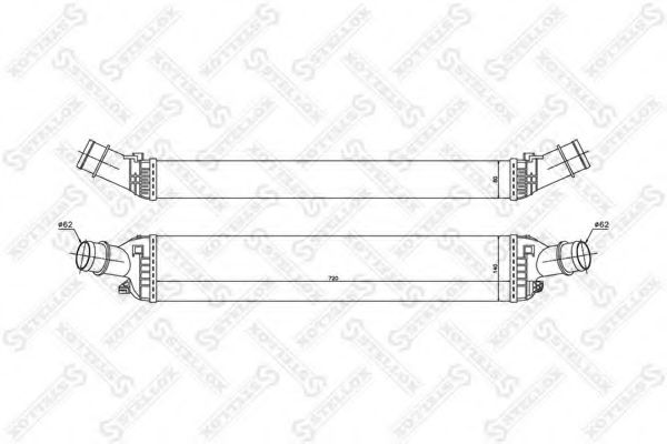 Intercooler, compresor