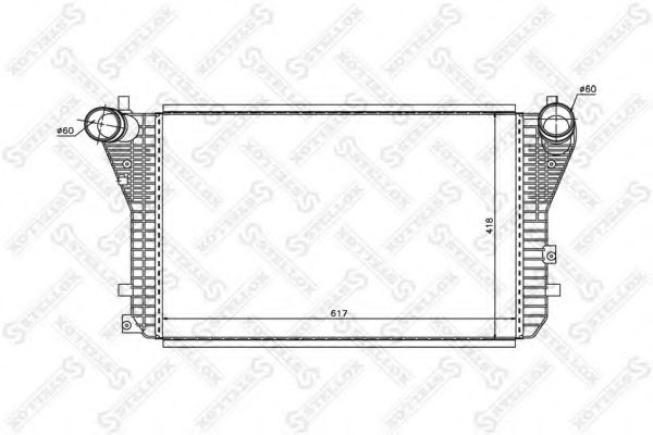 Intercooler, compresor