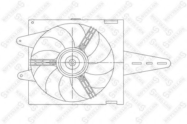 Ventilator, radiator