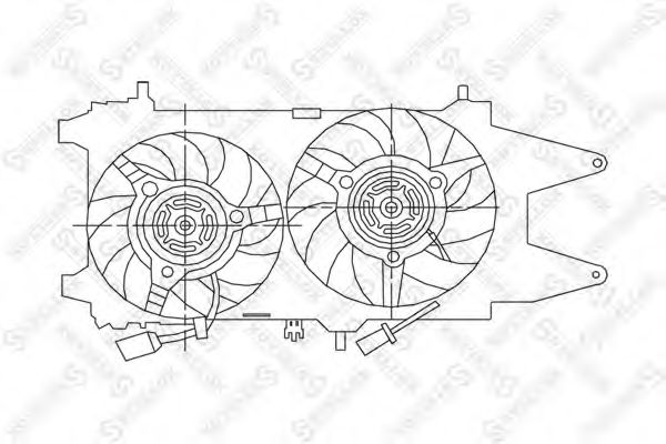Ventilator, radiator